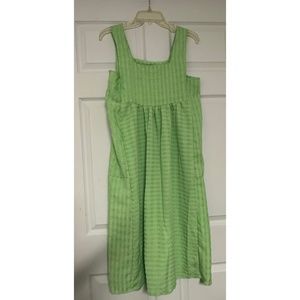 NWT ASOS Maternity square neck textured midi smock sundress